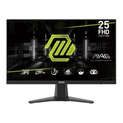 Monitor MSI 24,5" MAG 256F Rapid IPS FHD 180Hz 2xHDMI DP MSI