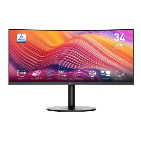 Monitor MSI 34" Modern MD342CQP VA UWQHD 120Hz 2xHDMI DP HUB głośniki MSI Monitor MSI 34" Modern MD342CQP VA UWQHD 120Hz 2xHDMI DP HUB głośniki MSI