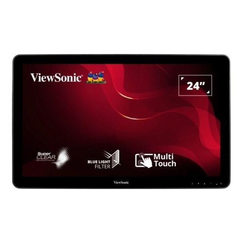 Monitor przenośny dotykowy ViewSonic 23,8" Touch TD2430 (VS16495) HDMI VGA 2xUSB USB-B głośniki 2x2W VIEWSONIC EUROPE Monitor przenośny dotykowy ViewSonic 23,8" Touch TD2430 (VS16495) HDMI VGA 2xUSB USB-B głośniki 2x2W VIEWSONIC EUROPE