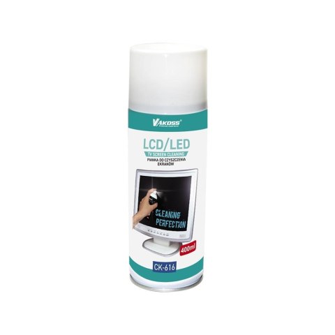 Pianka do czyszczenia ekranów Vakoss CK-616 400ml Vakoss Pianka do czyszczenia ekranów Vakoss CK-616 400ml Vakoss