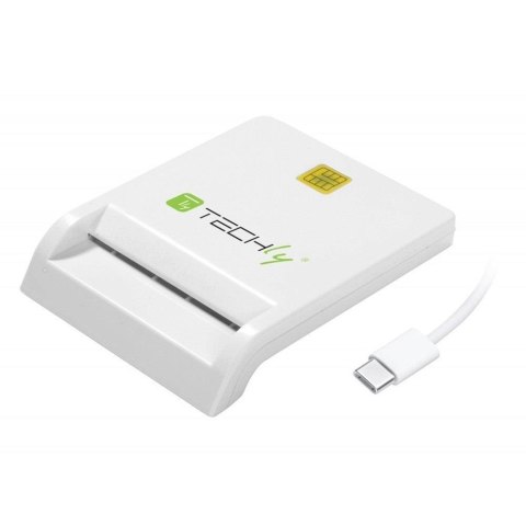 Czytnik Techly USB-C Kart Stykowych / Samrt Card Techly Czytnik Techly USB-C Kart Stykowych / Samrt Card Techly