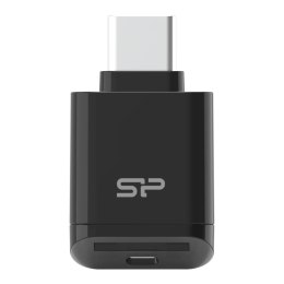 Czytnik kart pamięci Silicon Power USB-C 3.2 Gen 1 microSD czarny Silicon Power
