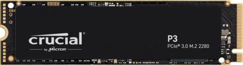 Dysk SSD Crucial P3 2TB M.2 2280 PCIe 3.0 NVMe (3500/3000 MB/s) CRUCIAL Dysk SSD Crucial P3 2TB M.2 2280 PCIe 3.0 NVMe (3500/3000 MB/s) CRUCIAL