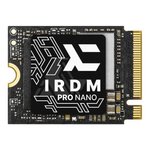 Dysk SSD GOODRAM IRDM PRO NANO 1TB PCIe NVMe Gen 4x4 M.2 2230 (7300/6000 MB/s) 3D NAND Goodram Dysk SSD GOODRAM IRDM PRO NANO 1TB PCIe NVMe Gen 4x4 M.2 2230 (7300/6000 MB/s) 3D NAND Goodram