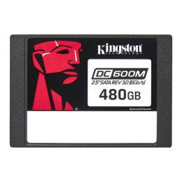 Dysk SSD Kingston DC600M 480GB SATA3 2,5'' (560/470 MB/s) Kingston