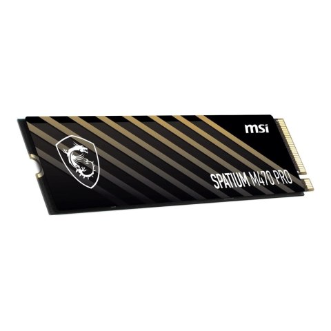 Dysk SSD MSI SPATIUM M470 Pro 1TB PCIe 4.0 NVMe 1.4 M.2 2280 (6000/4500 MB/s) 3D NAND MSI Dysk SSD MSI SPATIUM M470 Pro 1TB PCIe 4.0 NVMe 1.4 M.2 2280 (6000/4500 MB/s) 3D NAND MSI