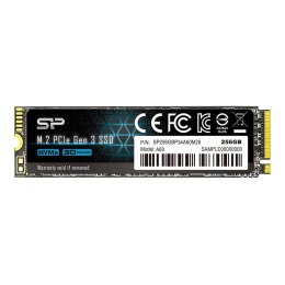 Dysk SSD Silicon Power A60 256GB PCIe Gen3x4 NVMe (2200/1600 MB/s) 2280 Silicon Power