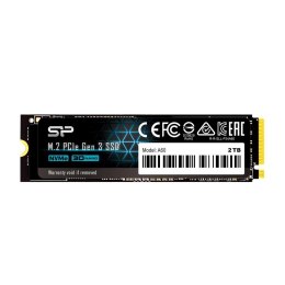 Dysk SSD Silicon Power A60 2TB M.2 2280 PCIe Gen3x4 NVMe (2200/1600 MB/s) Silicon Power