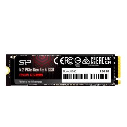 Dysk SSD Silicon Power UD90 250GB M.2 2280 PCIe Gen4x4 NVMe 1.4 (4500/1950 MB/s) Silicon Power