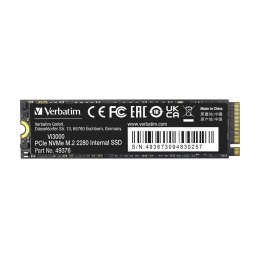 Dysk SSD Verbatim Vi3000 2TB M.2 2280 PCIe Gen3 NVME (3300/3000 MB/s) Verbatim