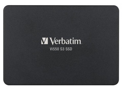 Dysk SSD wewnętrzny Verbatim Vi550 S3 256GB 2.5" SATA III czarny Verbatim Dysk SSD wewnętrzny Verbatim Vi550 S3 256GB 2.5" SATA III czarny Verbatim