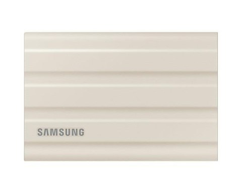 Dysk SSD zewnętrzny Samsung T7 Shield 2TB (1050/1000 MB/s) USB 3.1 Beige SAMSUNG Dysk SSD zewnętrzny Samsung T7 Shield 2TB (1050/1000 MB/s) USB 3.1 Beige SAMSUNG