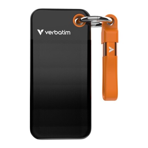 Dysk SSD zewnętrzny Verbatim Pocket SSD 2TB USB-C 3.2 Gen 2 czarny/pomarańczowy Verbatim Dysk SSD zewnętrzny Verbatim Pocket SSD 2TB USB-C 3.2 Gen 2 czarny/pomarańczowy Verbatim