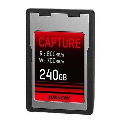Karta pamięci HIKSEMI CAPTURE HS-CFE-E300A 240GB CFexpress Type A 800/700MB/s TLC HIKSEMI Karta pamięci HIKSEMI CAPTURE HS-CFE-E300A 240GB CFexpress Type A 800/700MB/s TLC HIKSEMI