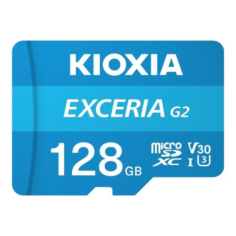 Karta pamięci MicroSDXC KIOXIA EXCERIA G2 128GB UHS-III Class 10 V30 + adapter KIOXIA Karta pamięci MicroSDXC KIOXIA EXCERIA G2 128GB UHS-III Class 10 V30 + adapter KIOXIA