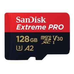 Karta pamięci MicroSDXC SanDisk EXTREME PRO 128GB 200/90 MB/s A2 C10 V30 UHS-I U3 Sandisk