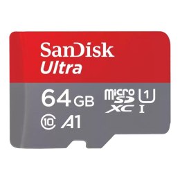 Karta pamięci MicroSDXC SanDisk Ultra 64GB A1 C10 UHS-I Sandisk