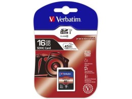Karta pamięci SDHC Verbatim 16GB Class 10 Verbatim