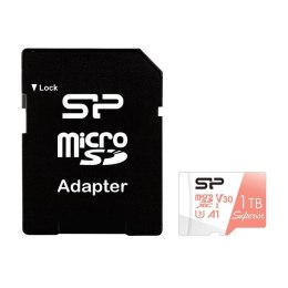 Karta pamięci Silicon Power microSDXC Superior 1TB V30 UHS-1 U3 A1 + ADAPTER Silicon Power