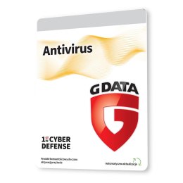 Oprogramowanie G DATA Antivirus 2PC 1rok karta-klucz G Data
