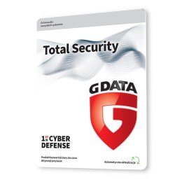 Oprogramowanie G DATA Total Security 3PC 1rok karta-klucz G Data