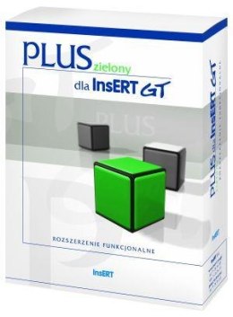 Oprogramowanie InsERT - zielony PLUS dla InsERT GT Insert