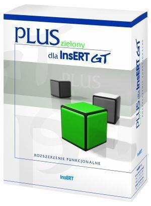 Oprogramowanie InsERT - zielony PLUS dla InsERT GT Insert Oprogramowanie InsERT - zielony PLUS dla InsERT GT Insert