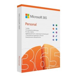 Oprogramowanie Microsoft 365 Personal PL P10 1Y 1User/5Devices Win/Mac Medialess Box Microsoft Corp.