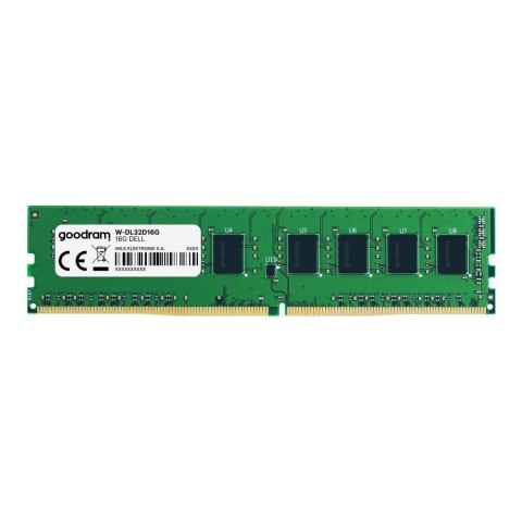 Pamięć DDR4 GOODRAM 16GB dedyk. DELL 3200MHz PC4-25600U CL22 1,2V Goodram Pamięć DDR4 GOODRAM 16GB dedyk. DELL 3200MHz PC4-25600U CL22 1,2V Goodram