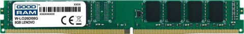 Pamięć DDR4 GOODRAM 8GB LENOVO 2666MHz PC4-21300 CL19 1,2V Goodram Pamięć DDR4 GOODRAM 8GB LENOVO 2666MHz PC4-21300 CL19 1,2V Goodram