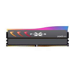 Pamięć DDR5 Silicon Power XPOWER Storm RGB Gaming 16GB (1x16GB) 6000MHz CL36 1.35V UDIMM Gray Silicon Power