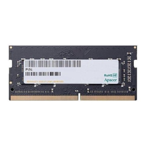 Pamięć SODIMM DDR4 Apacer 8GB (1x8GB) 2666MHz CL19 1,2V Apacer Pamięć SODIMM DDR4 Apacer 8GB (1x8GB) 2666MHz CL19 1,2V Apacer