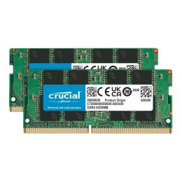Pamięć SODIMM DDR4 Crucial 32GB (2x16GB) 3200MHz CL22 1,2V CRUCIAL