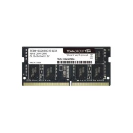 Pamięć SODIMM DDR4 Team Group Elite 16GB (1x16GB) 2666MHz CL19 1,2V Team Group