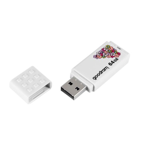 Pendrive GOODRAM 64GB UME2-SPRING WHITE USB 2.0 Goodram