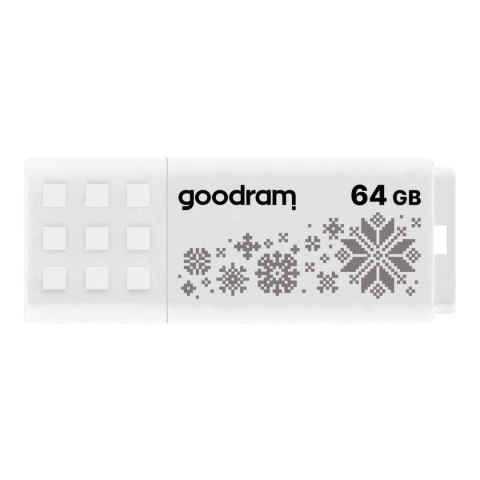 Pendrive GOODRAM 64GB UME2-WINTER WHITE USB 2.0 Goodram Pendrive GOODRAM 64GB UME2-WINTER WHITE USB 2.0 Goodram