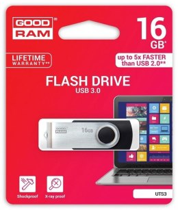 Pendrive GOODRAM Twister 16GB USB 3.2 Gen 1 Black Goodram
