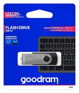 Pendrive GOODRAM UTS3 64GB USB 3.2 Gen 1 Black Goodram