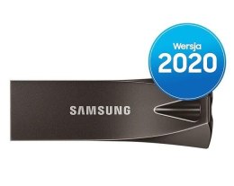 Pendrive Samsung BAR Plus 2020 64GB USB 3.1 Flash Drive 300 MB/s Titan Gray SAMSUNG