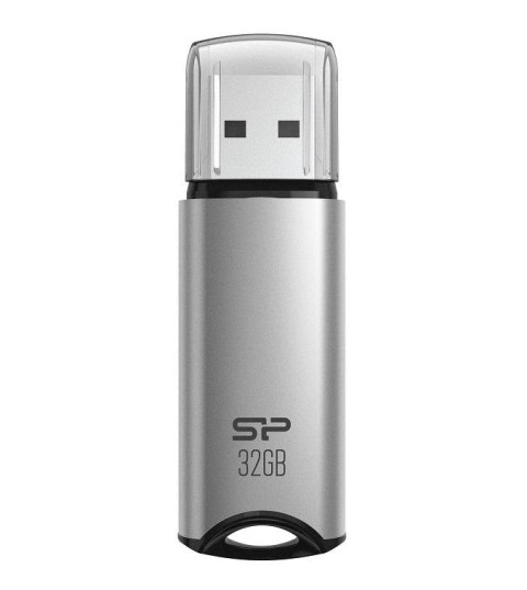 Pendrive Silicon Power Marvel M02 32GB USB 3.2 kolor srebrny ALU Silicon Power Pendrive Silicon Power Marvel M02 32GB USB 3.2 kolor srebrny ALU Silicon Power