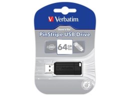 Pendrive Verbatim 64GB PinStripe USB 2.0 Verbatim
