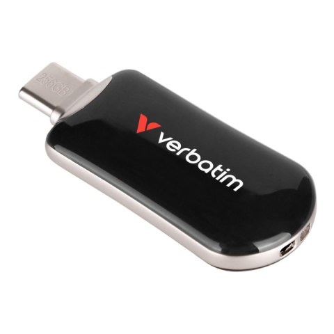 Pendrive Verbatim Plectra 256GB USB-C 3.0 Black Verbatim Pendrive Verbatim Plectra 256GB USB-C 3.0 Black Verbatim