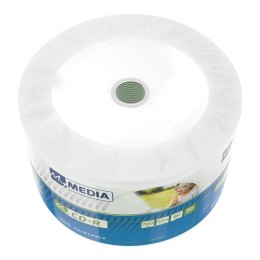 Płyty CD-R MyMedia 700MB Wide White Inkjet Printable Wrap (Spindle 50) My Media
