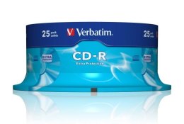 Płyty CD-R Verbatim 52x 700MB Extra Protection (Cake 25) Verbatim