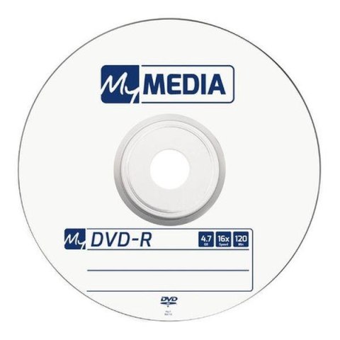 Płyty DVD-R MyMedia 16x 4.7GB Wrap (Spindle 10) My Media Płyty DVD-R MyMedia 16x 4.7GB Wrap (Spindle 10) My Media