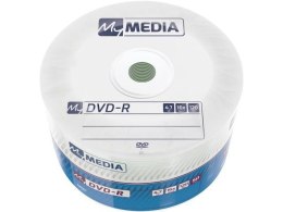 Płyty DVD-R MyMedia 16x 4.7GB Wrap (Spindle 50) My Media
