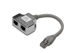 Adapter RJ45 DIGITUS DN-93904 2x gniazdo RJ45 kat.5e Digitus