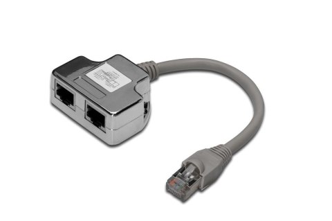 Adapter RJ45 DIGITUS DN-93904 2x gniazdo RJ45 kat.5e Digitus Adapter RJ45 DIGITUS DN-93904 2x gniazdo RJ45 kat.5e Digitus