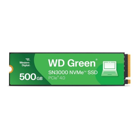Dysk SSD WD Green SN3000 500GB M.2 2280 NVMe (5000/4100 MB/s) WDS500G4G0E Sandisk Dysk SSD WD Green SN3000 500GB M.2 2280 NVMe (5000/4100 MB/s) WDS500G4G0E Sandisk