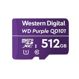 Karta pamięci WD Purple SC QD101 Ultra Endurance 512GB MicroSDXC UHS-1 U1 Western Digital
